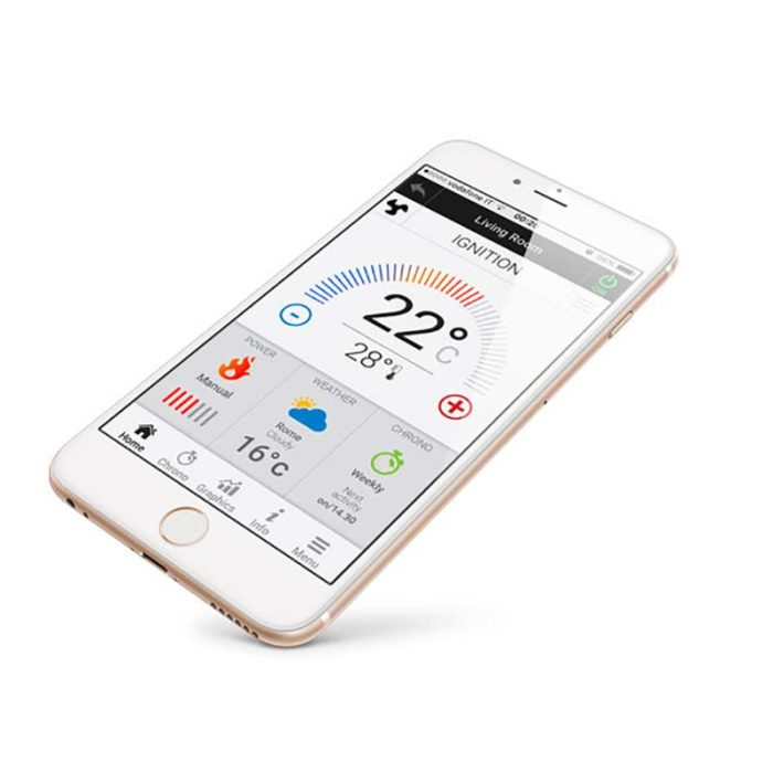 wi-fi app control 4heat disponibile per iOS e Android